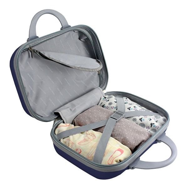 Frasqueira Select Lisa Azul Jacki Design Azul 3
