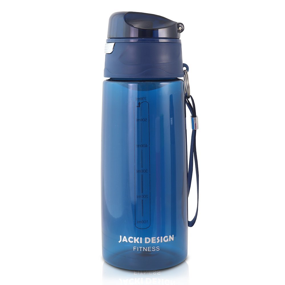 Kit Fitness Bolsa Térmica c/ 2 compartimentos e Pote de Marmita 2 Andares com Garrafa 700 ml Azul 7