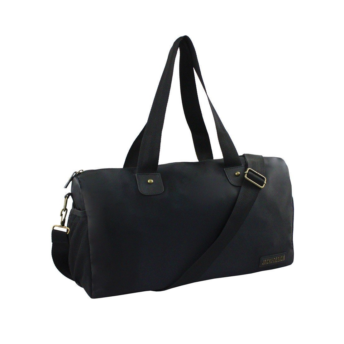 Conjunto Bolsa de Academia e Necessaire com Alça Lateral Preto 3
