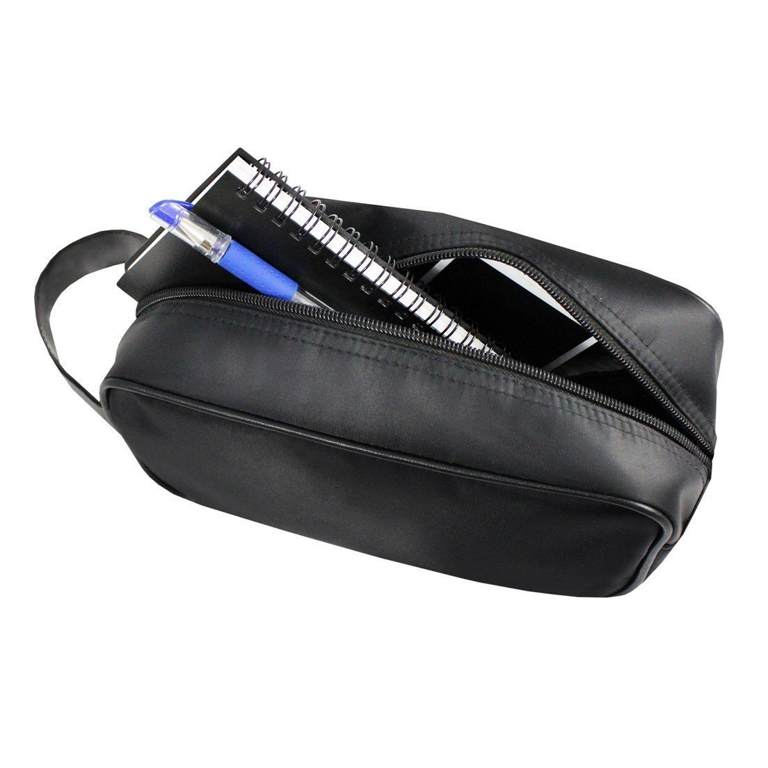 Conjunto Bolsa de Academia e Necessaire com Alça Lateral Preto 10