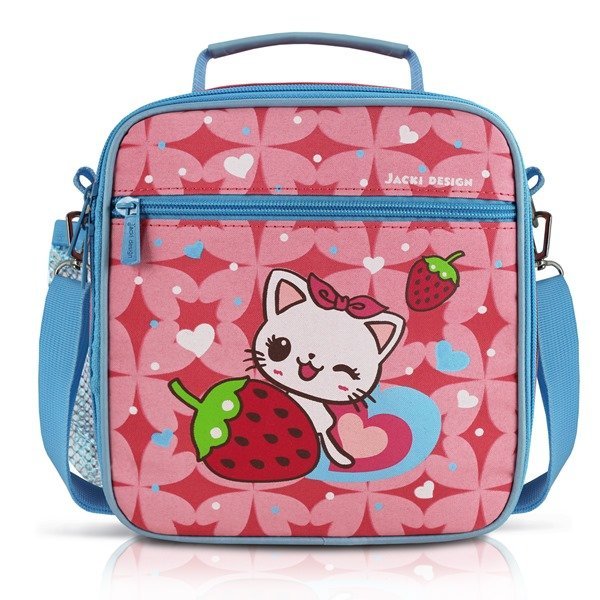 Conjunto Lancheira Térmica Filhotinho e Pote para Lanche de 4 Peças Salmão 6