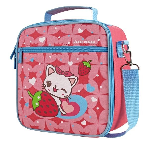 Conjunto Lancheira Térmica Filhotinho e Pote para Lanche de 4 Peças Salmão 7