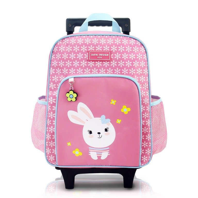 Conjunto de Mochila com Rodinhas e Lancheira Térmica Infantil 4750ml Rosa 2