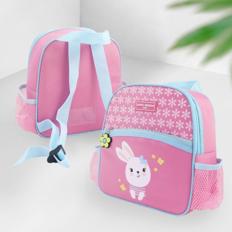 Conjunto de Mochila com Rodinhas e Lancheira Térmica Infantil 4750ml Rosa 14