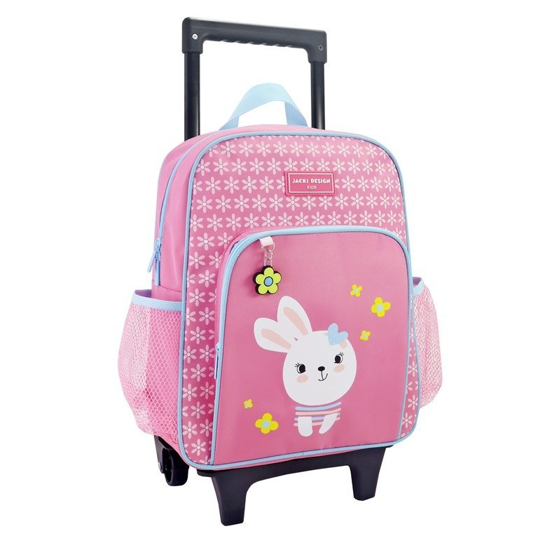 Conjunto de Mochila com Rodinhas e Lancheira Térmica Infantil 4750ml Rosa 3