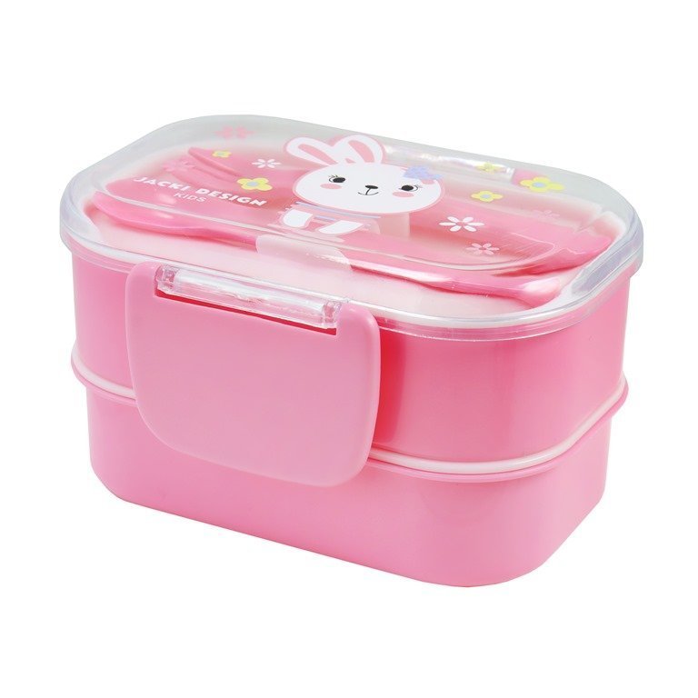 Kit Lancheira Térmica Infantil e Pote p/ Lanche com Garrafa 550ml Rosa 11