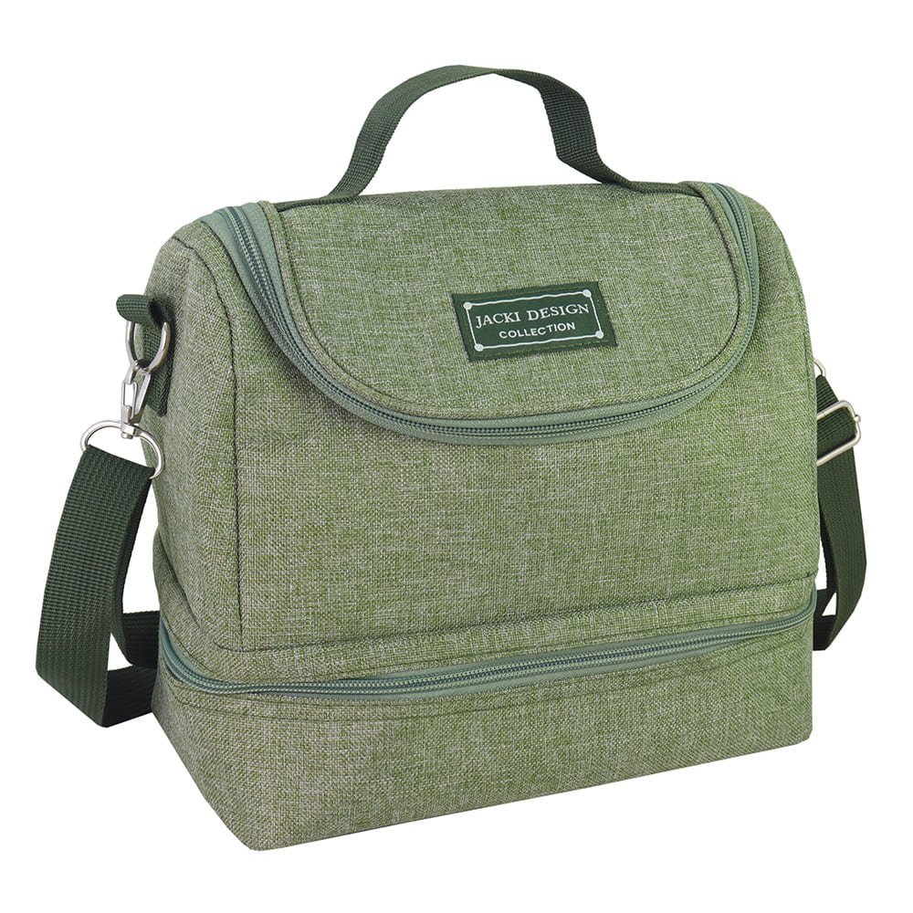 Bolsa Térmica c/ 2 Compartimentos  Jacki Design - JOY Verde 2