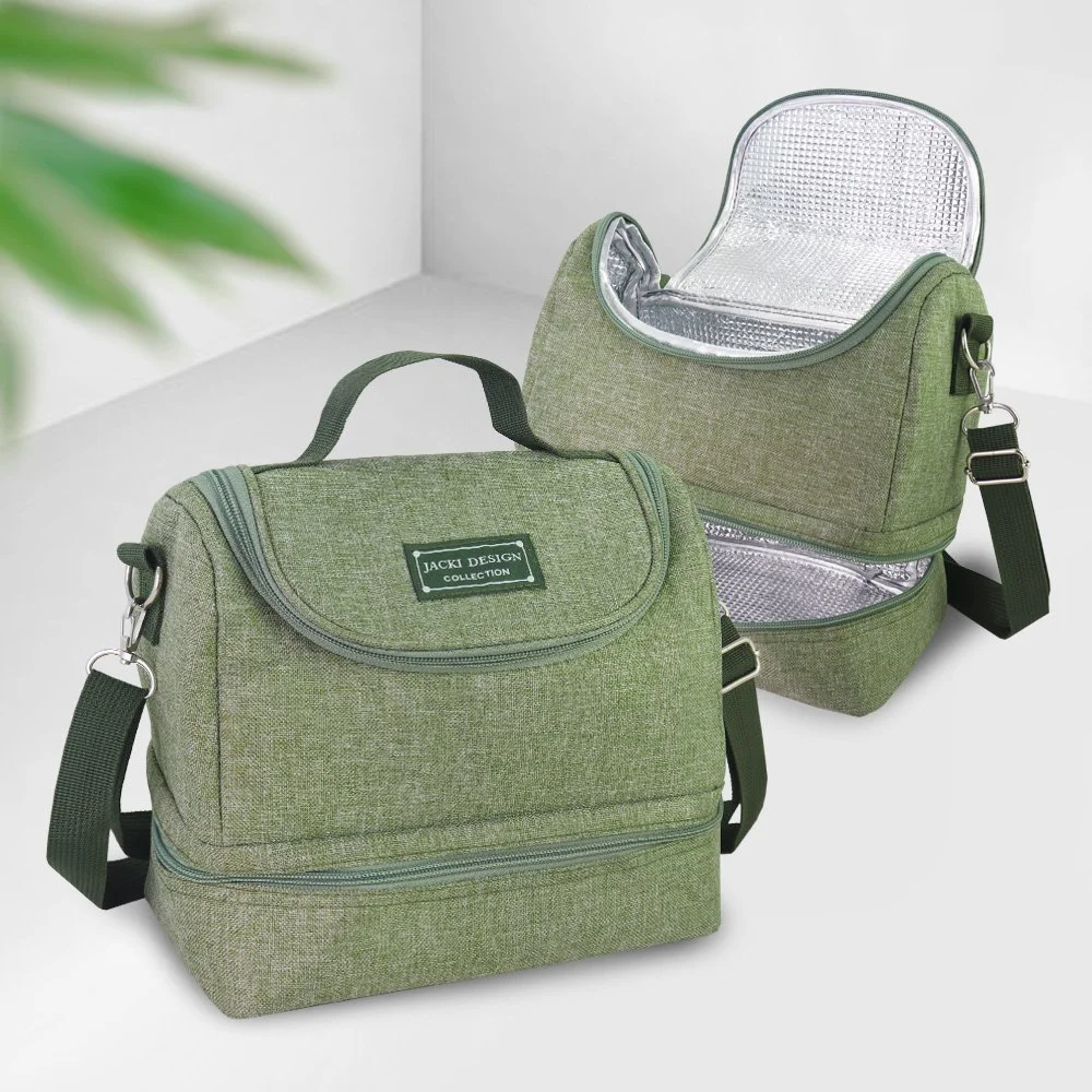 Bolsa Térmica c/ 2 Compartimentos  Jacki Design - JOY Verde 4
