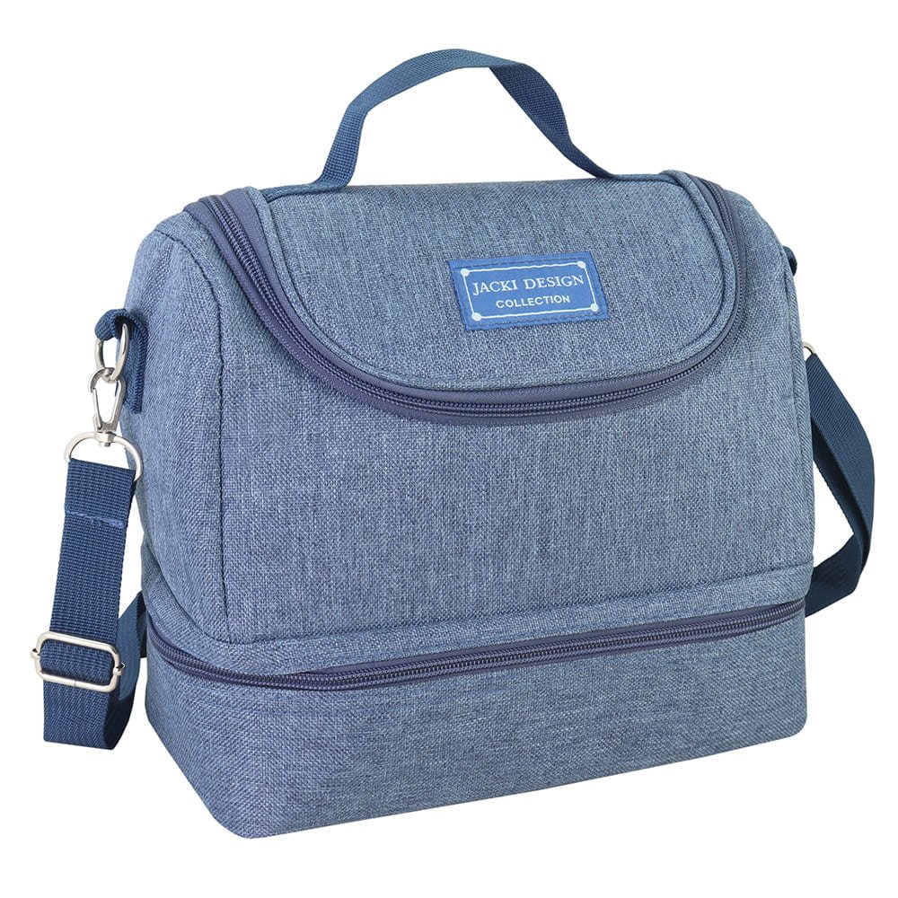 Bolsa Térmica c/ 2 Compartimentos  Jacki Design - JOY Azul 2