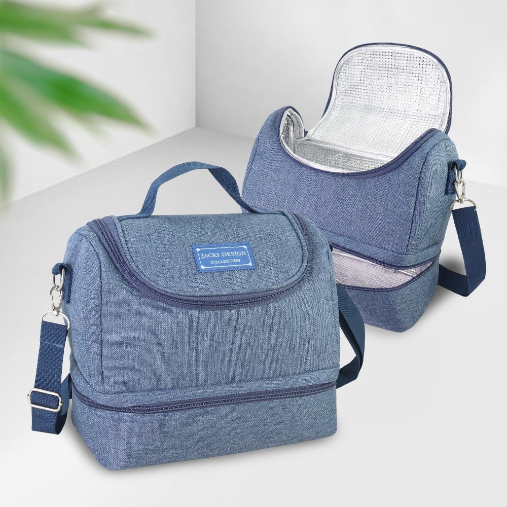 Bolsa Térmica c/ 2 Compartimentos  Jacki Design - JOY Azul 4