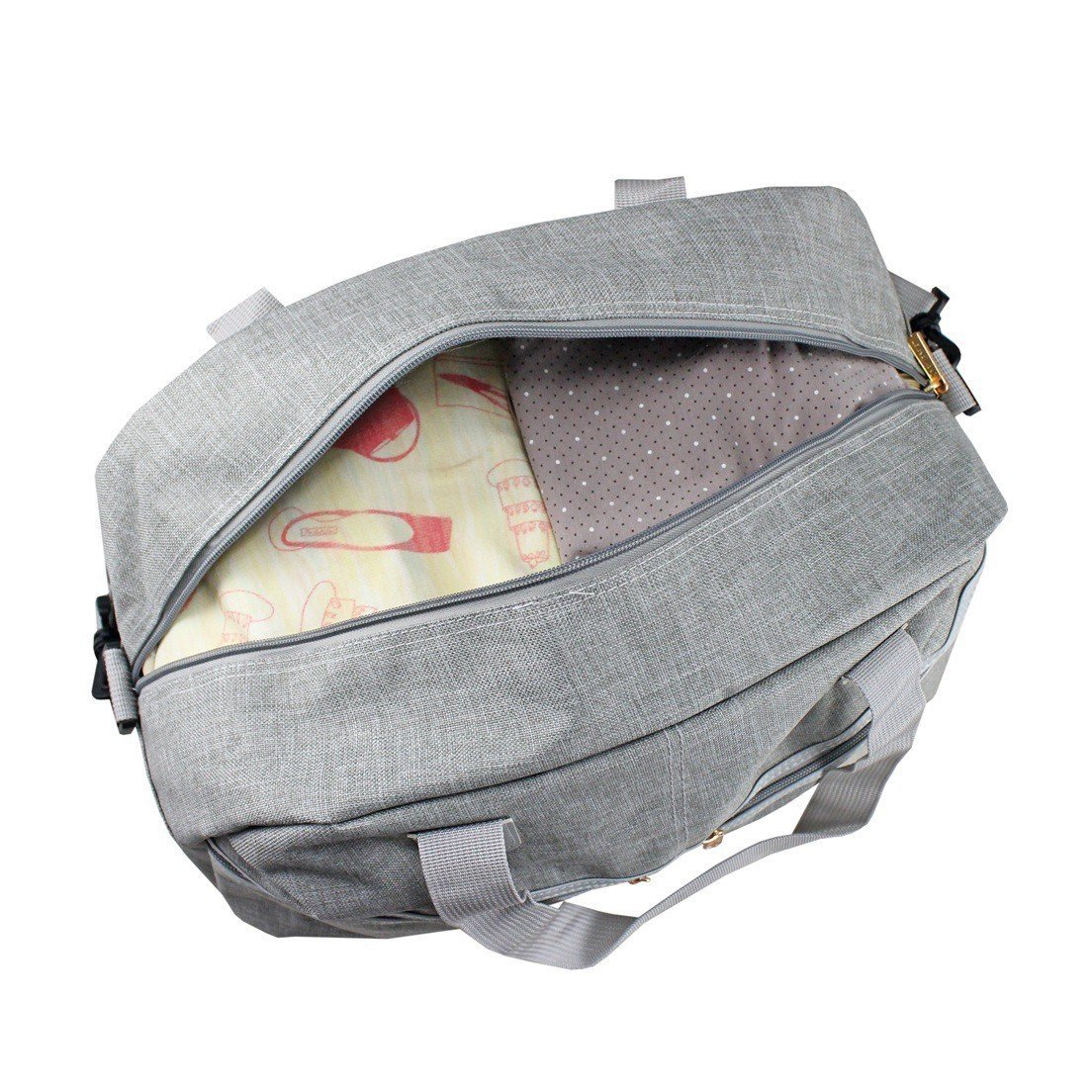 Bolsa de Viagem Jacki Design Joy Cinza 3