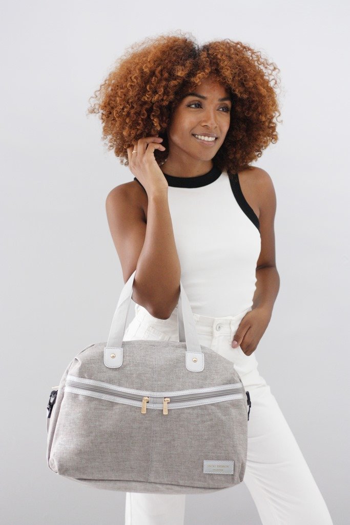 Bolsa de Viagem Jacki Design Joy Cinza 5