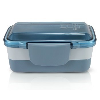 Conjunto Bolsa Térmica e Pote de Marmita 2 andares Concept-ANALISE Azul 6