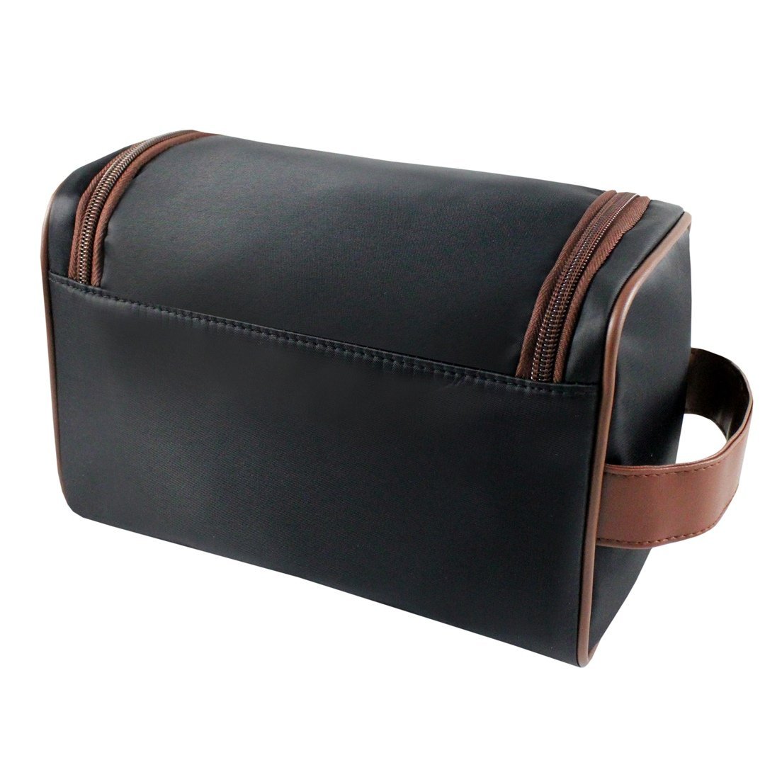 Necessaire com Alça Lateral For Men Jacki Design Preto/Marrom 3