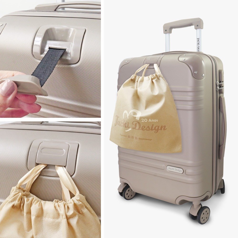 Mala de Viagem Bege - Elite Bege 3