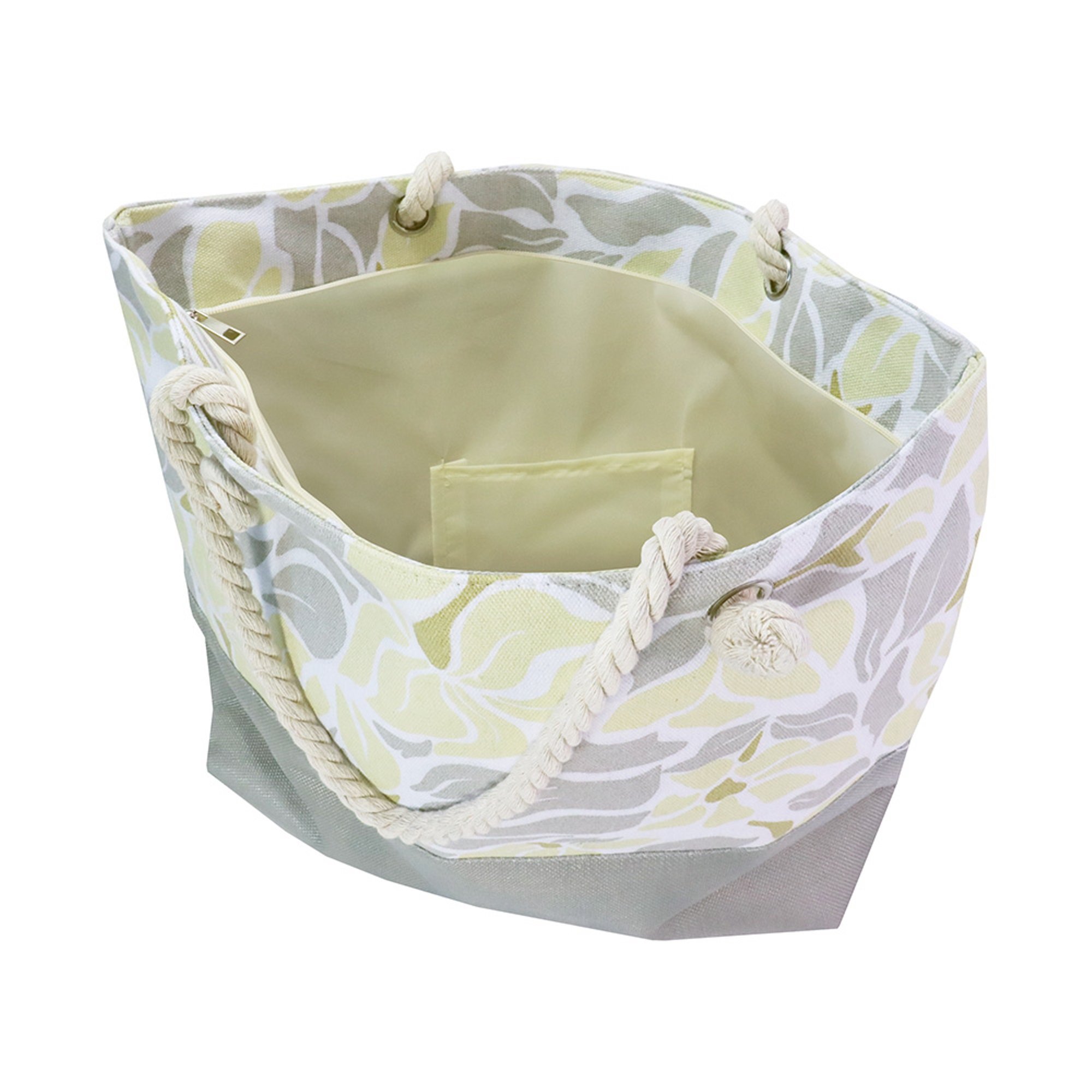 Bolsa de Praia com alça de corda Jacki Design Bege 4