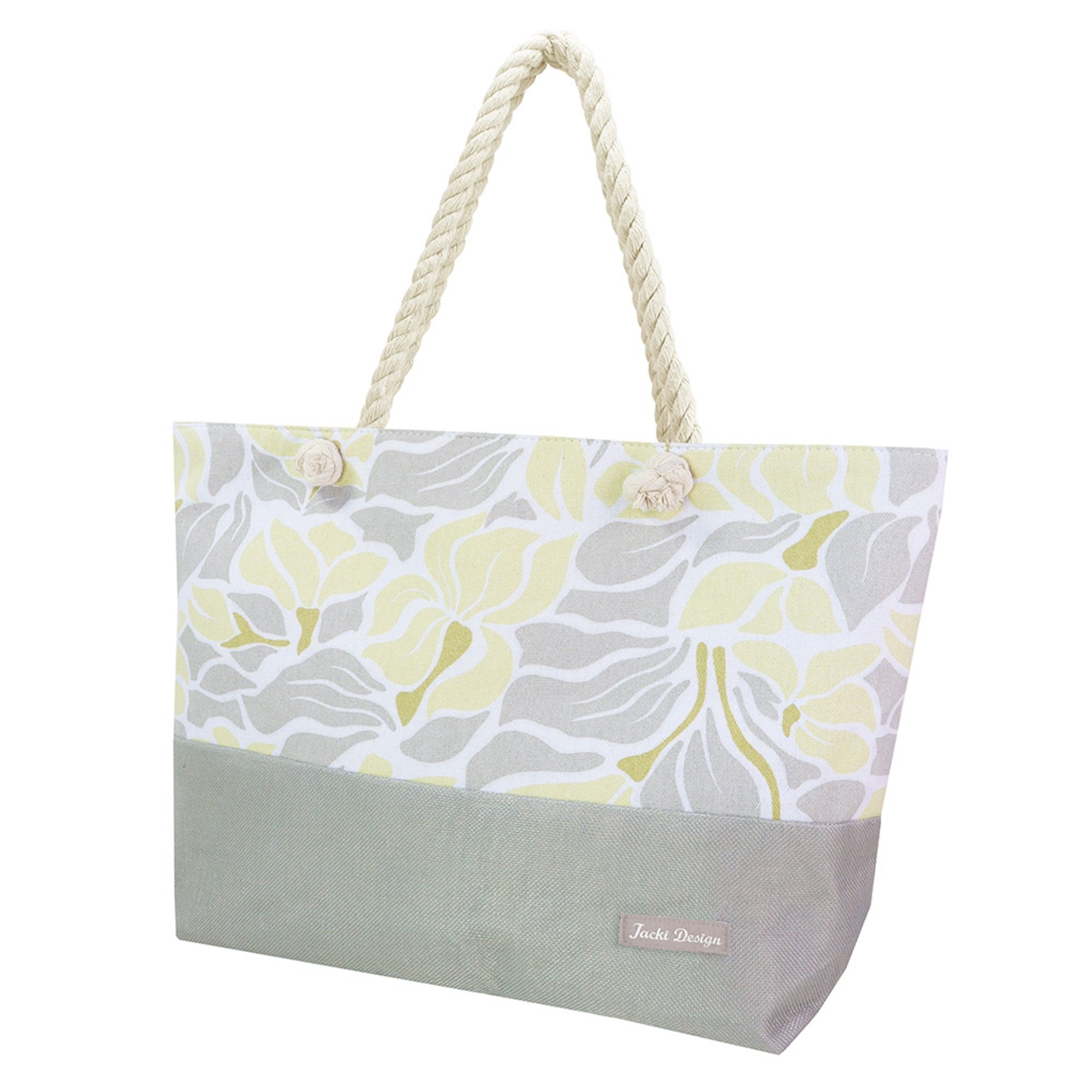 Bolsa de Praia com alça de corda Jacki Design Bege 5