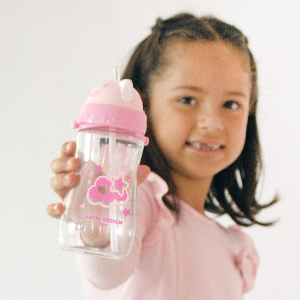 Kit Lancheira Térmica, Pote Marmita 400ml e Garrafa 460ml Infantil PICCOLINO Azul Rosa 6