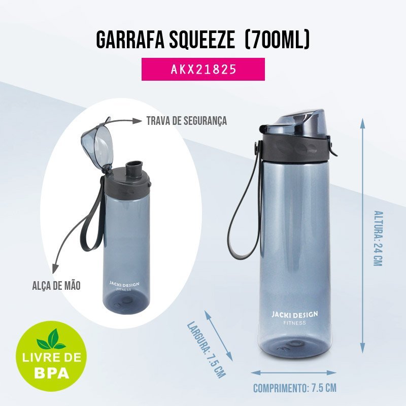 Kit Bolsa Térmica, Marmita, Garrafa 700Ml E Porta Escovas Preto 7