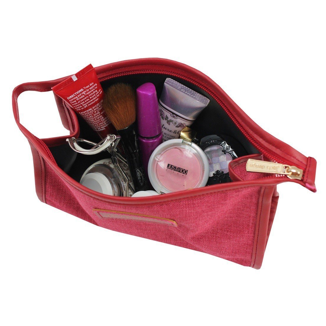 Conjunto Mochila e Necessaire de Envelope Joy Vermelho 7