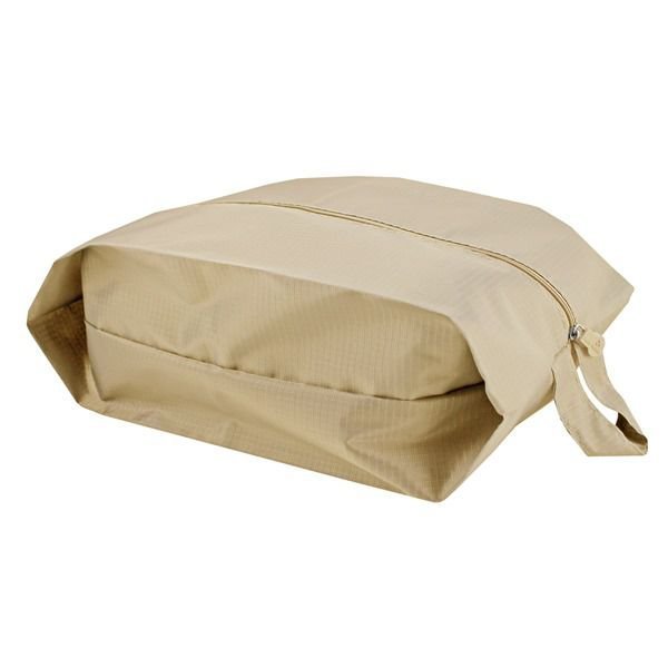 Kit Organizador de Malas 6 pcs + Bolsa Dobrável + Bolsa Porta Sapatos Bege 7