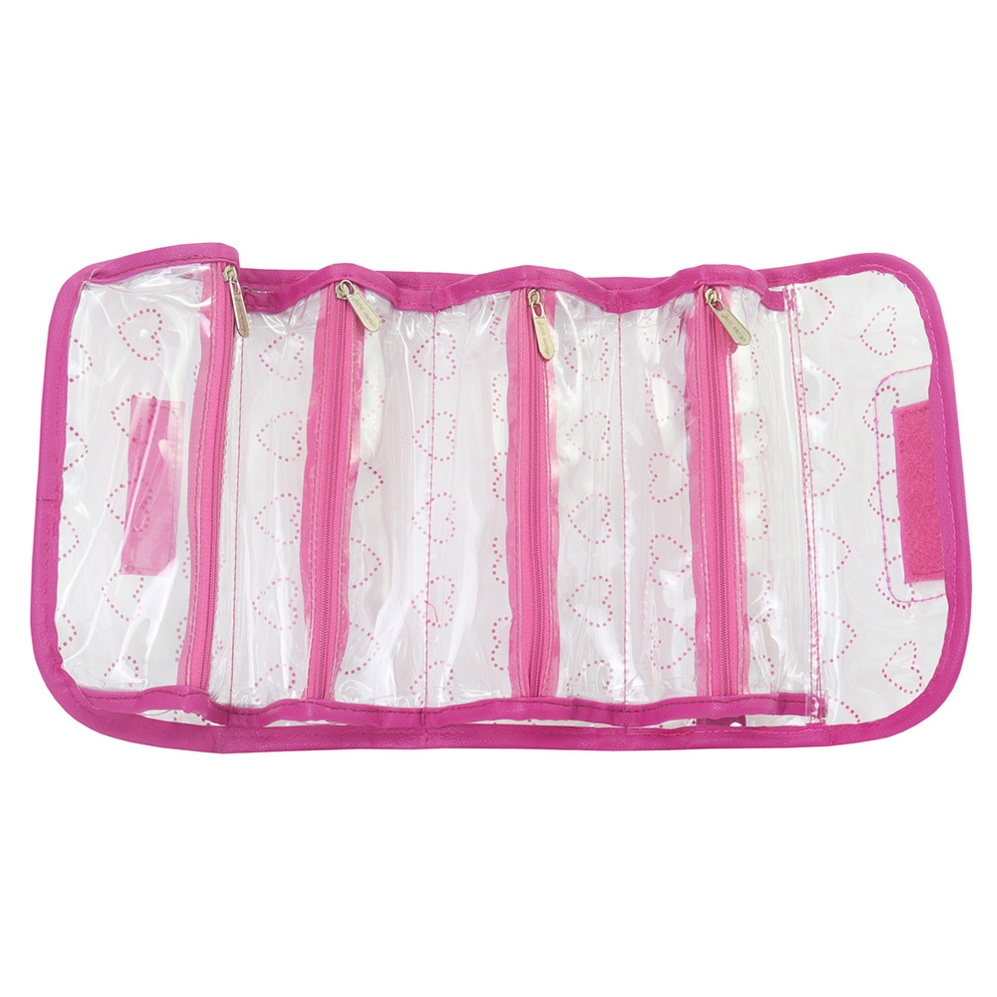 Kit Organizador de Malas 6 pcs + Necessaire Rocambole Pink 4
