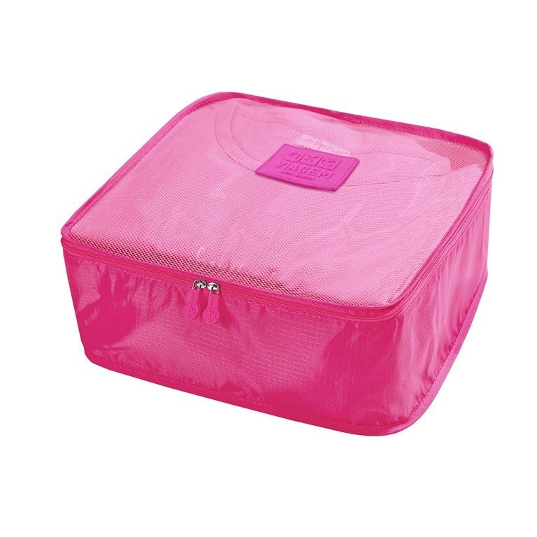 Kit Organizador de Malas 6 pcs + Necessaire Rocambole Pink 7
