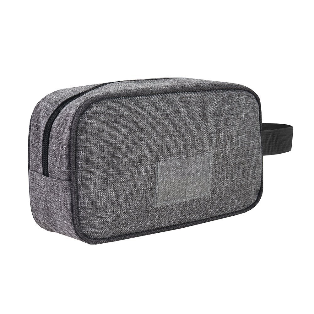 Kit Bolsa Térmica e Necessaire VIBE Azul Cinza 9