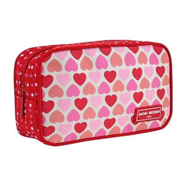 Kit mochila e Estojo Sapeca - Jacki Design Vermelho 6