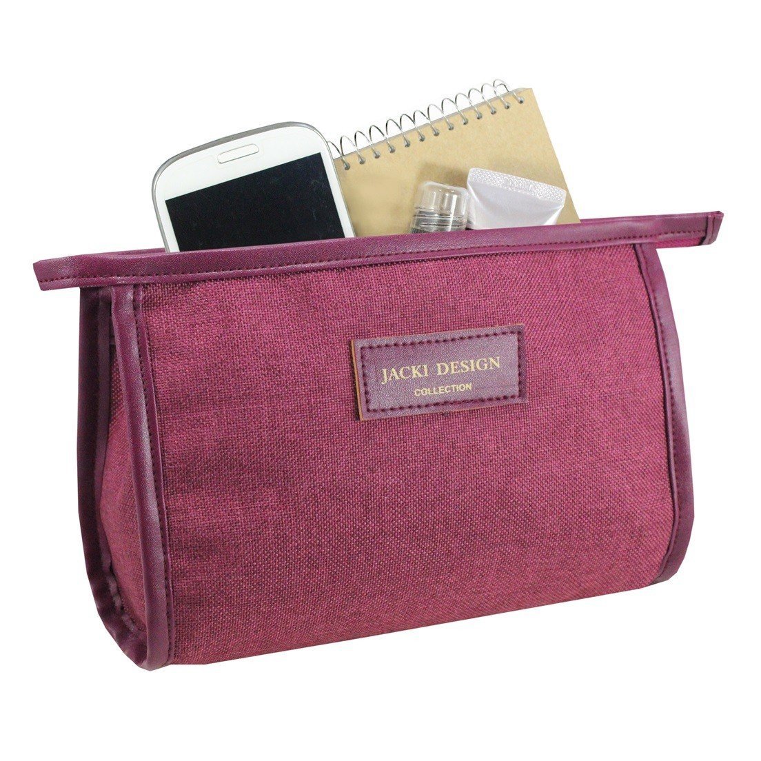 Kit Bolsa de Viagem/Academia e Necessaire JOY - Jacki Design Vinho 6