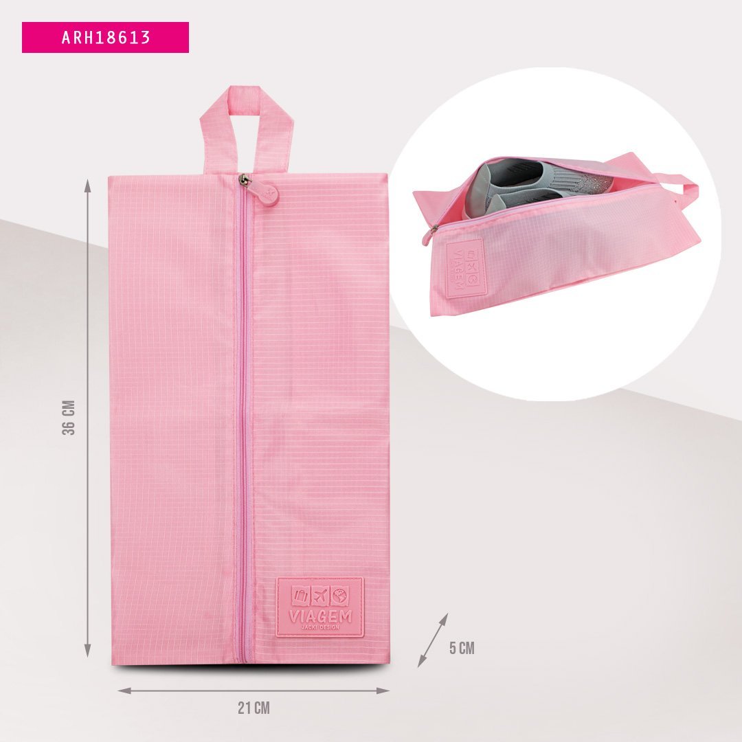 Bolsa de Viagem/ Academia, Necessaire Envelope, Porta Sapatos - Jacki Design  Azul Rosa 8