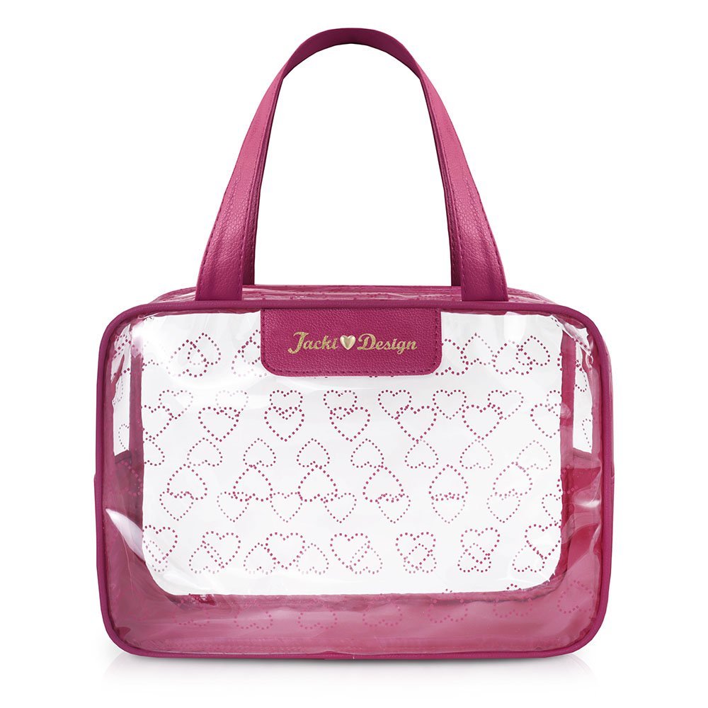 Kit de Bolsa Transparente e Frascos de Viagem de 10 Peças Vinho 2