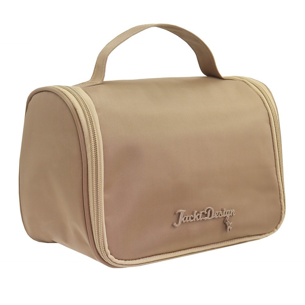 Necessaire de Viagem c/ Gancho - Premium Amarelo Claro Marrom 2