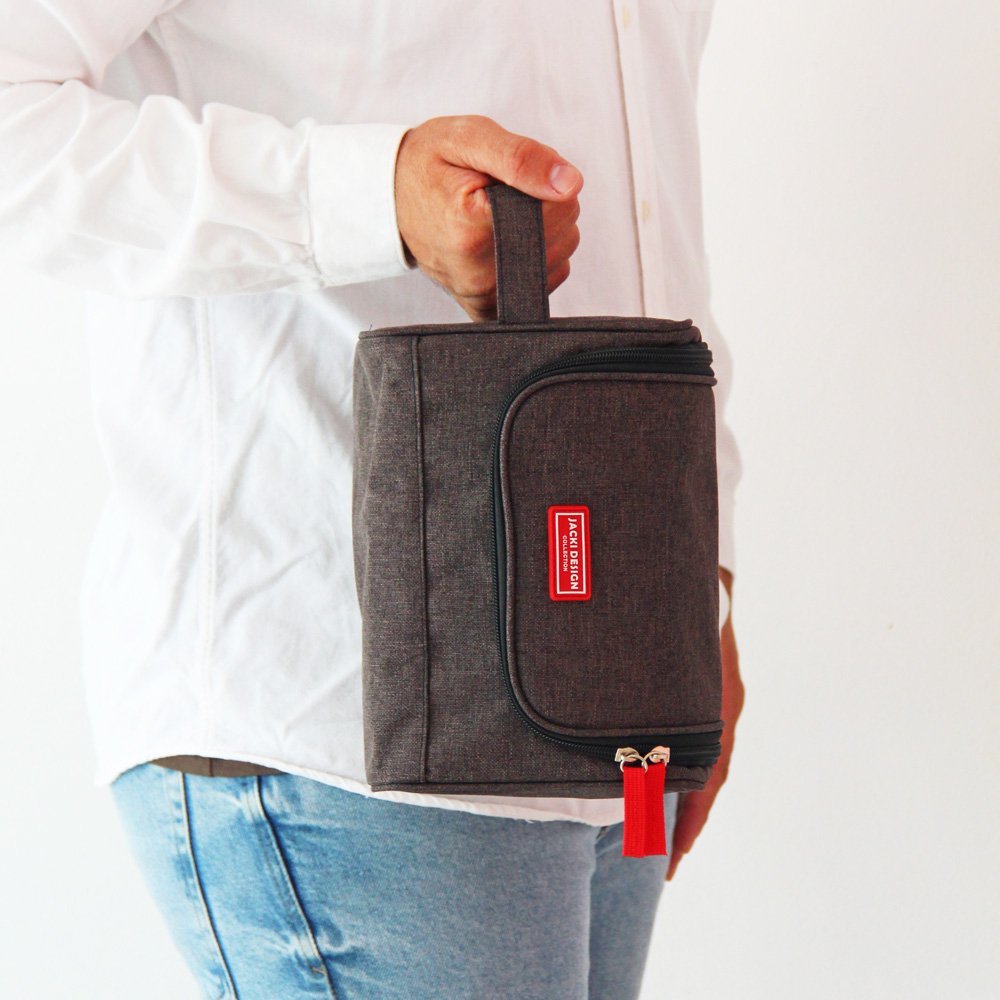 Necessaire de Viagem c/ Gancho Preto Preto 5