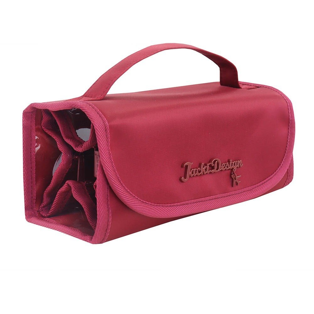 Necessaire Rocambole - Premium Vermelho Escuro Preto 9