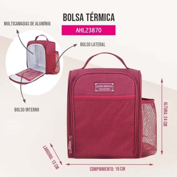Bolsa Térmica C/ Bolsos - Joy Vinho 2