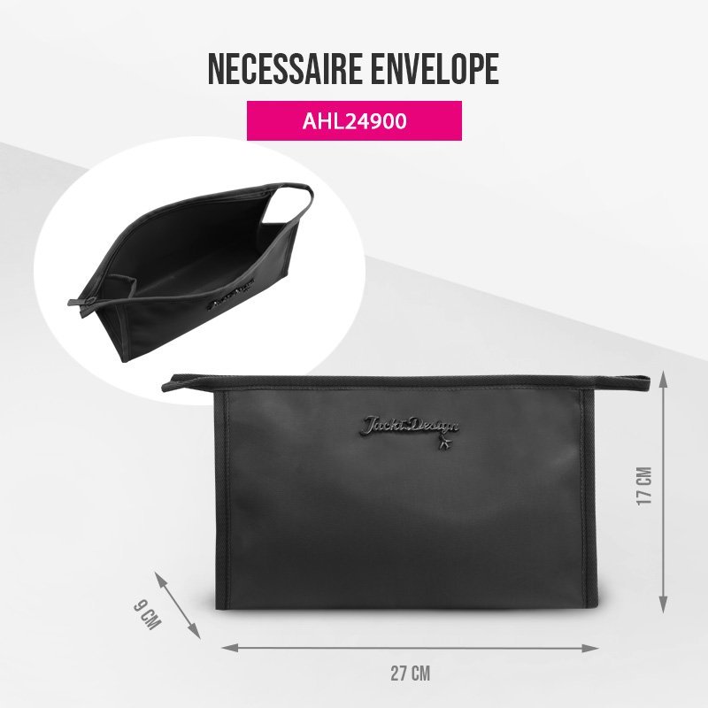 Necessaire Envelope - Premium Vermelho Escuro Preto 8