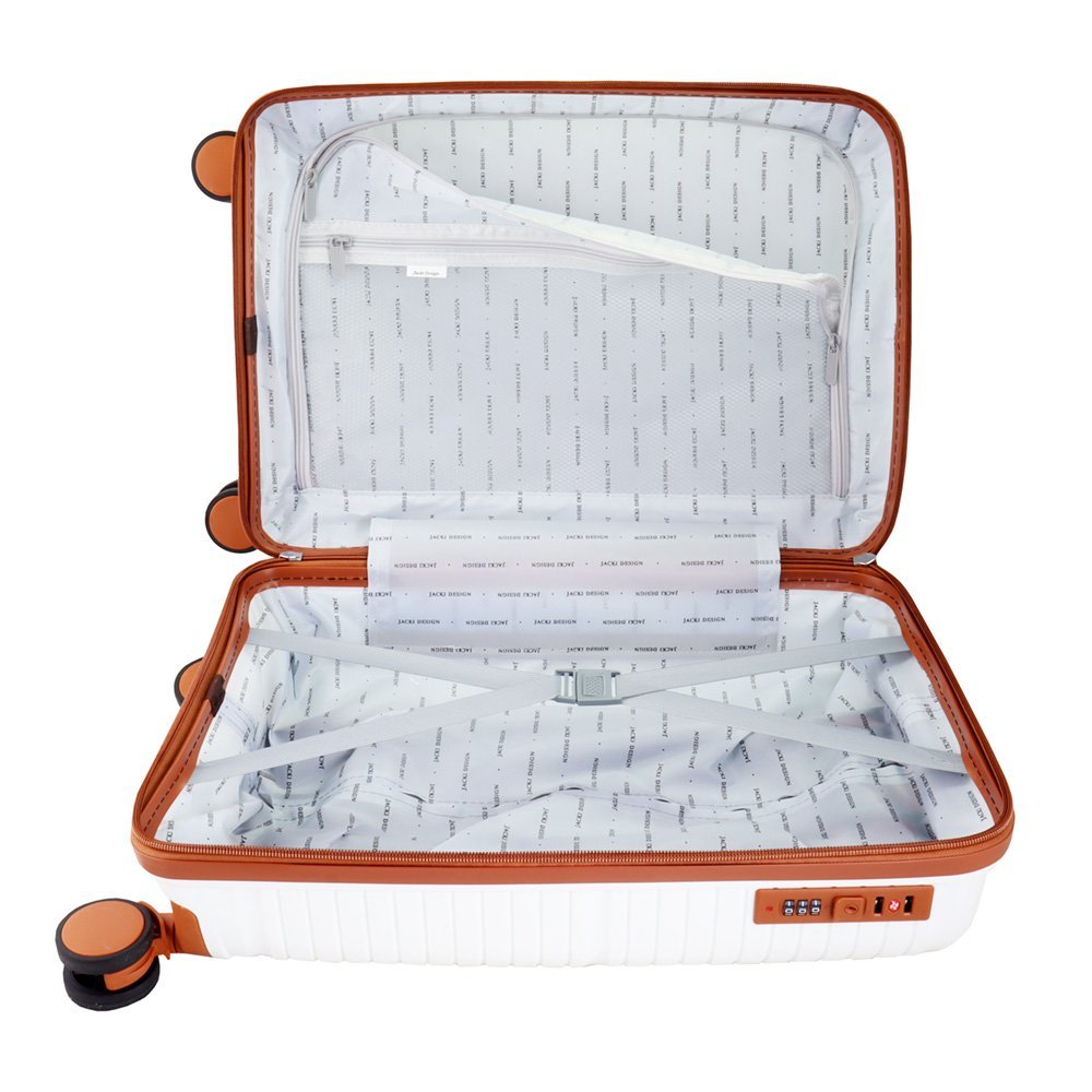 Mala de Bordo Vintage Jacki Design - Branco Branco 3