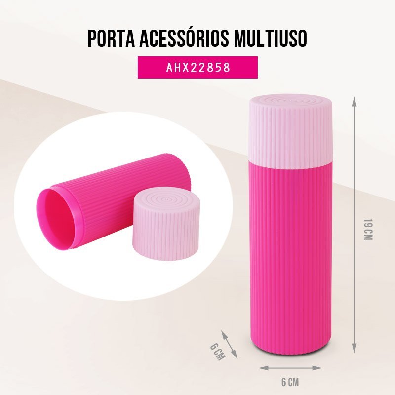 Kit Mochila Infantil + Porta Acessórios Jacki Design Rosa/Verde 2