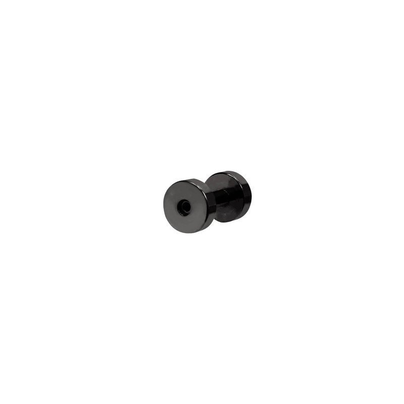 Alargador Aço Cirúrgico Preto 1,5mm Preto 1