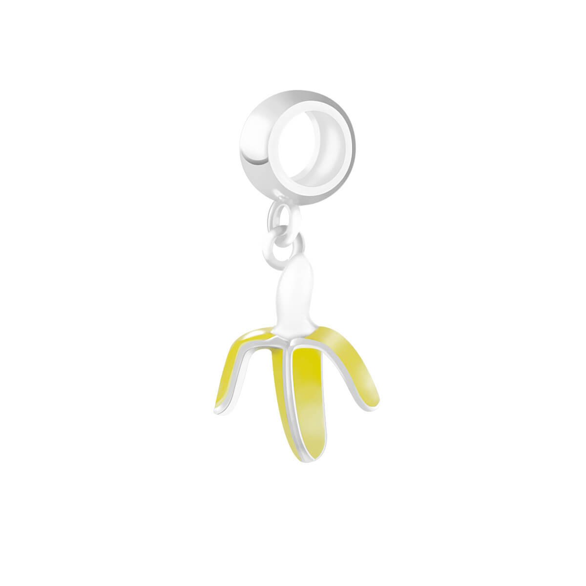 Berloque Prata 925 Fruta Banana Prata 1