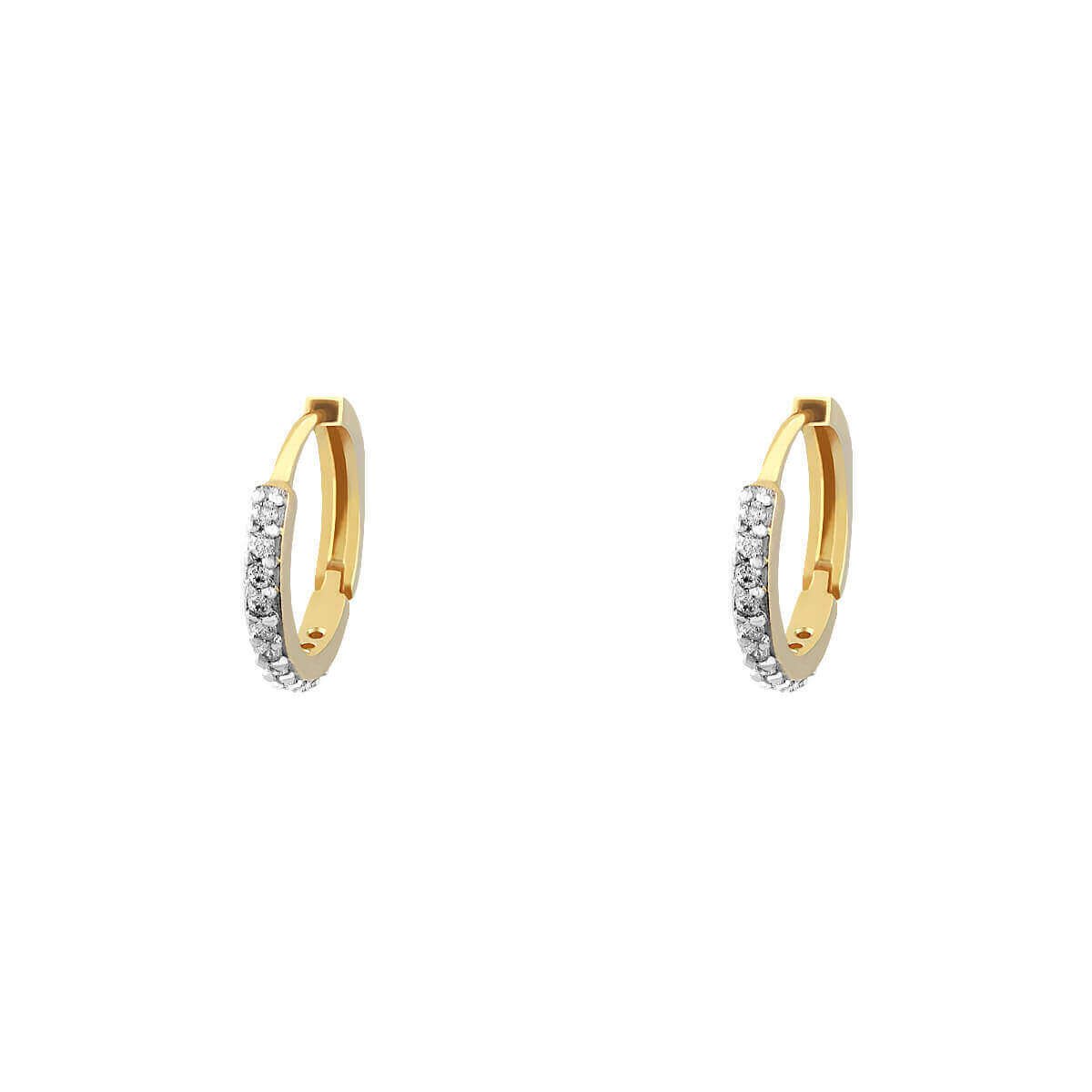 Kit Conjunto Cravejado Coração Folheado a Ouro 18k + Embalagem de Presente Dourado 3