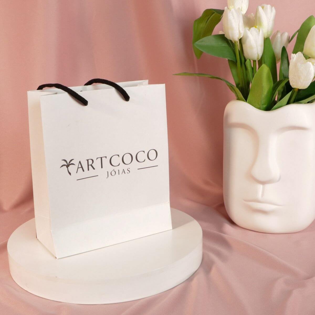 Kit Colar Duplo Elo Fígaro e Veneziana Folheado a Ouro 18k + Embalagem de Presente Ouro 18k 6