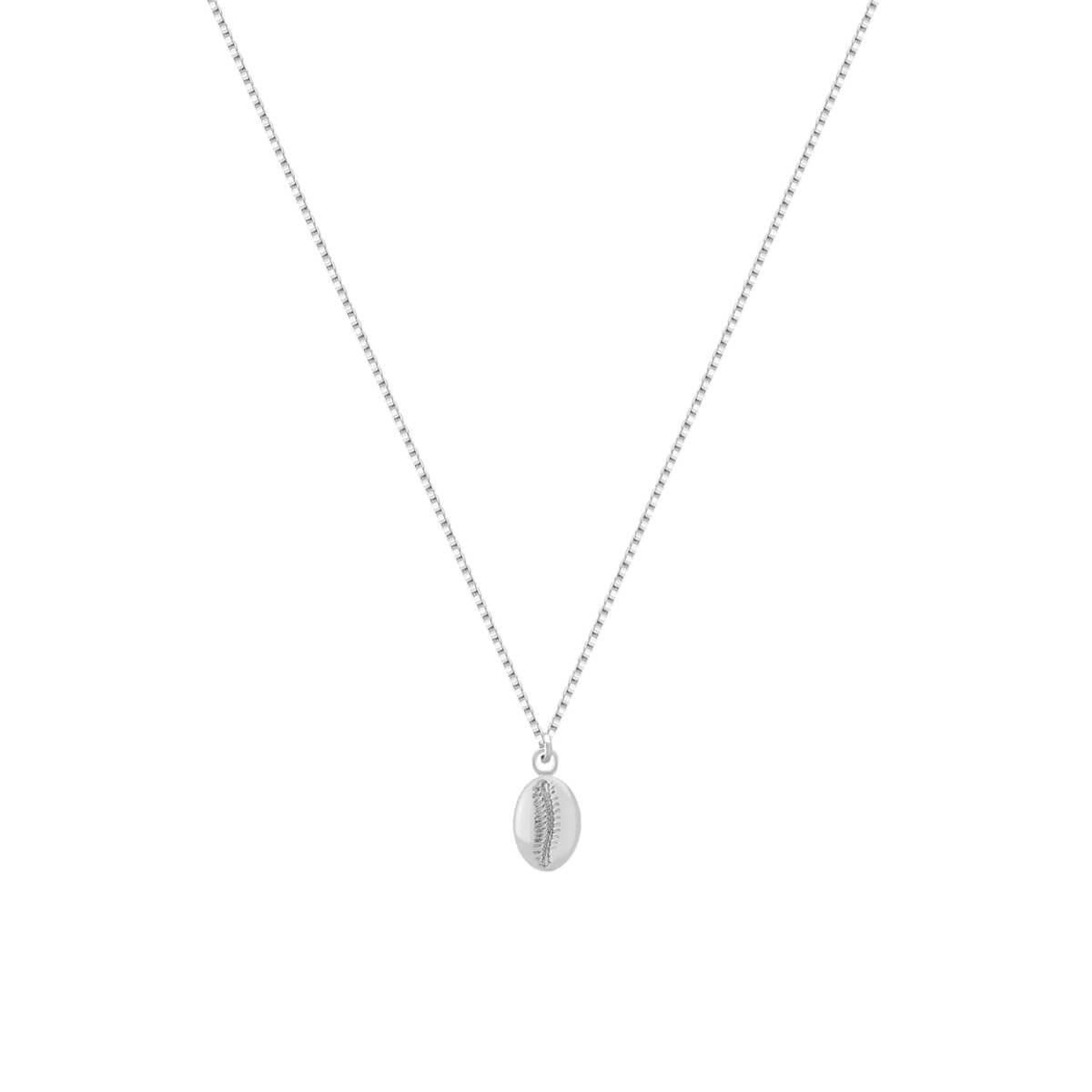 Colar Prata 925 Longo Búzio 70cm