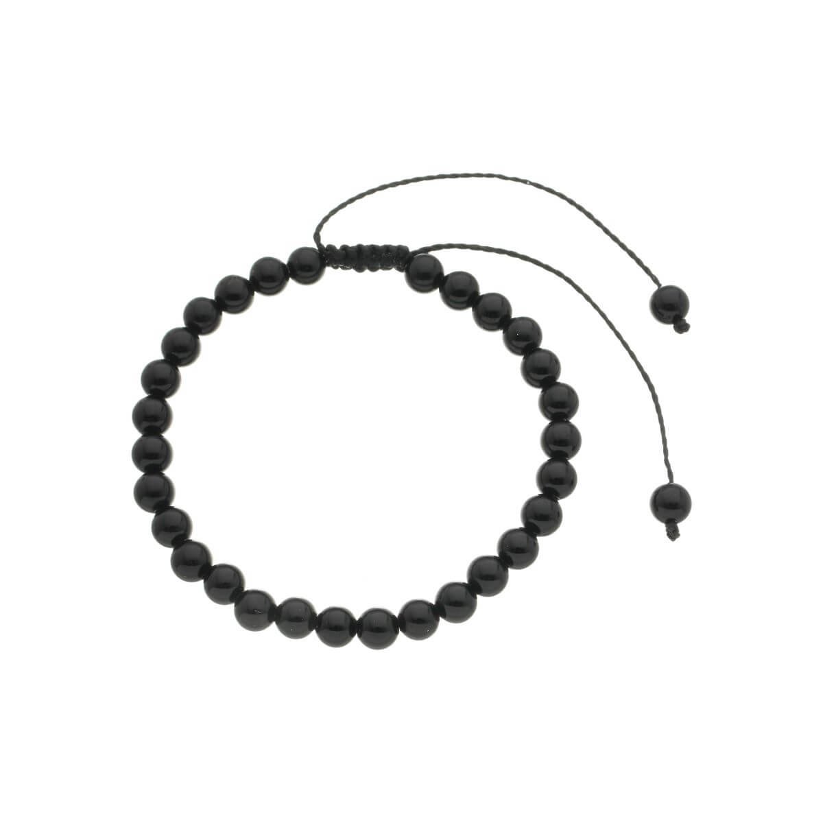 Pulseira Cordão Preto com Onix