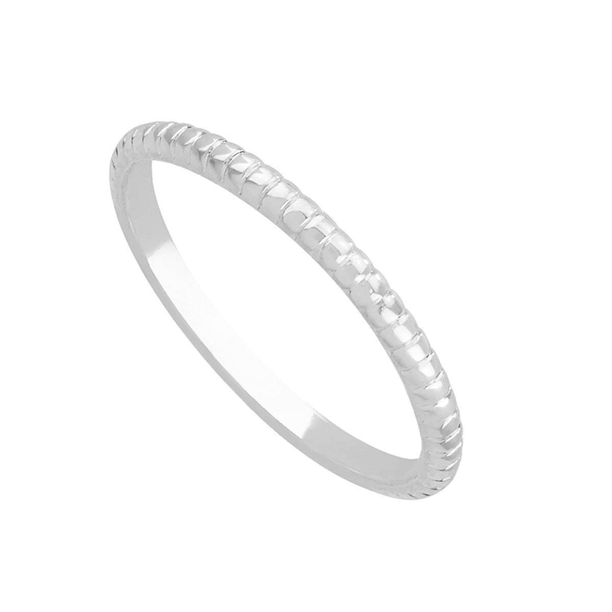 Anel Prata 925 Aparador Gominhos Pequenos Prata 1