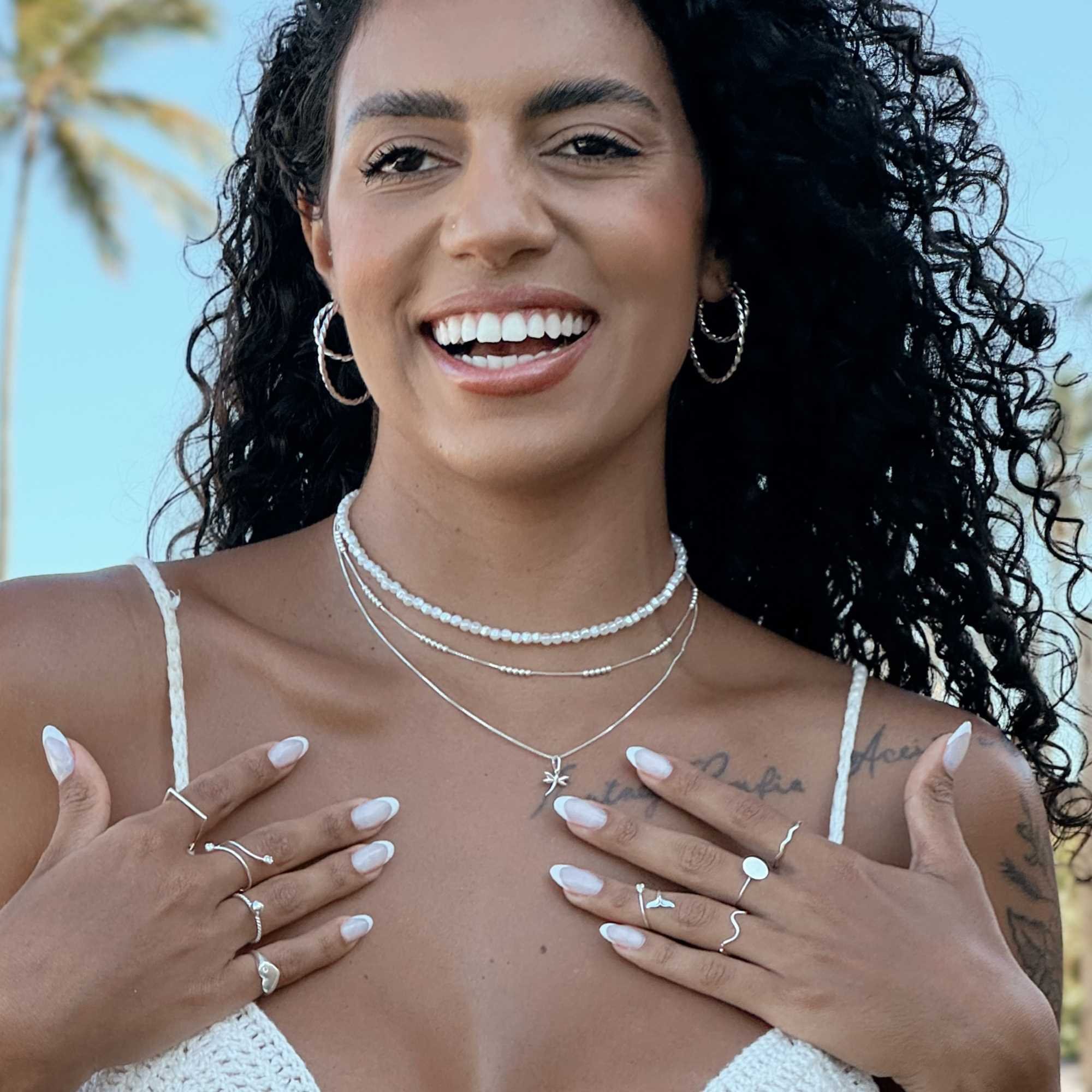 Argola Prata 925 Aro Torcido M Prata 3