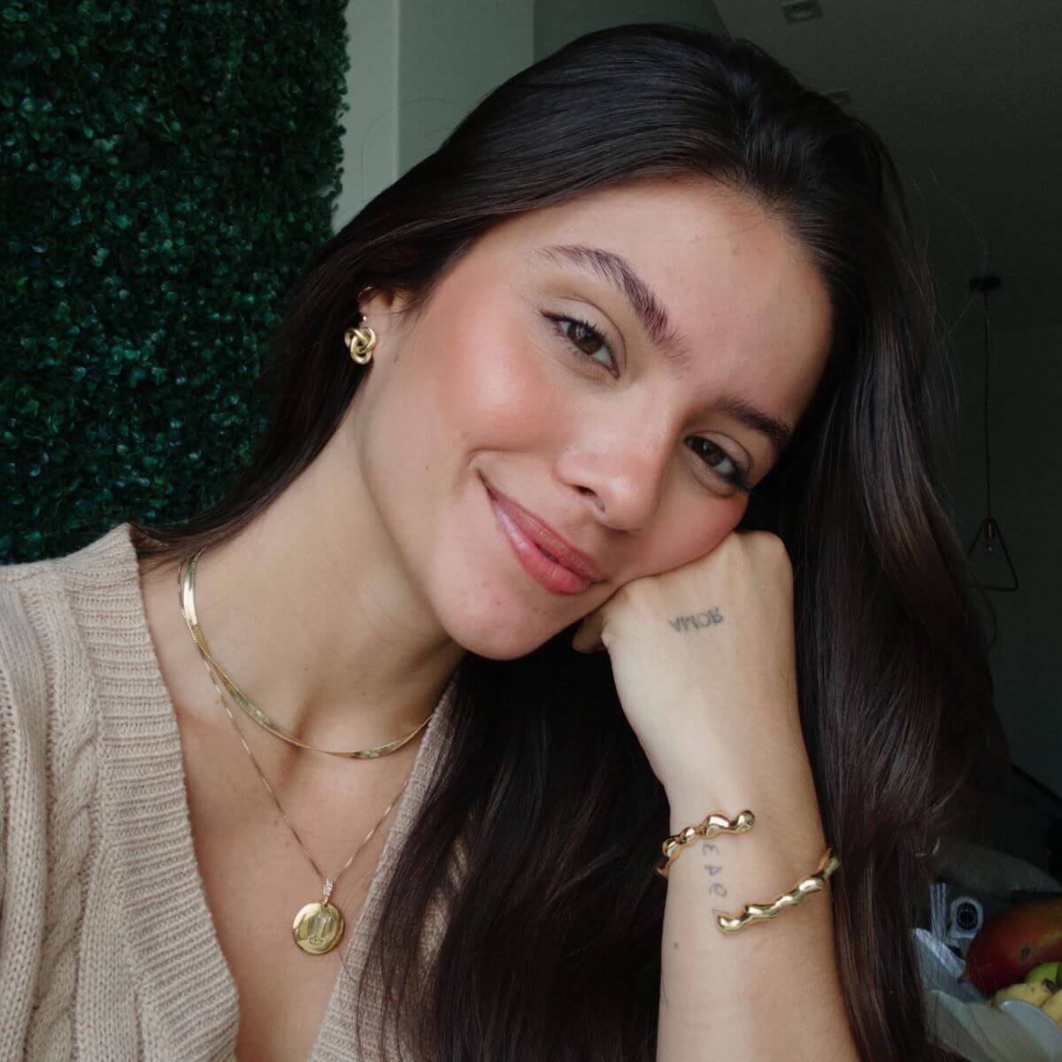 Choker Folheado a Ouro 18k Corrente Espelhada Média Dourado 2