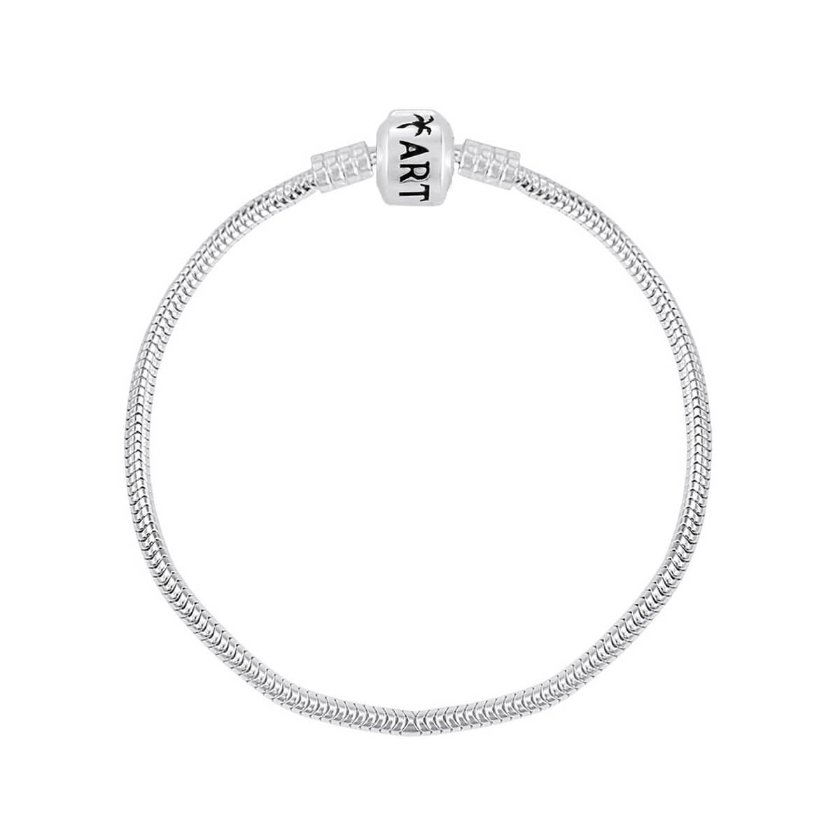 Pulseira Prata 925 para Berloque ArtCoco Joias