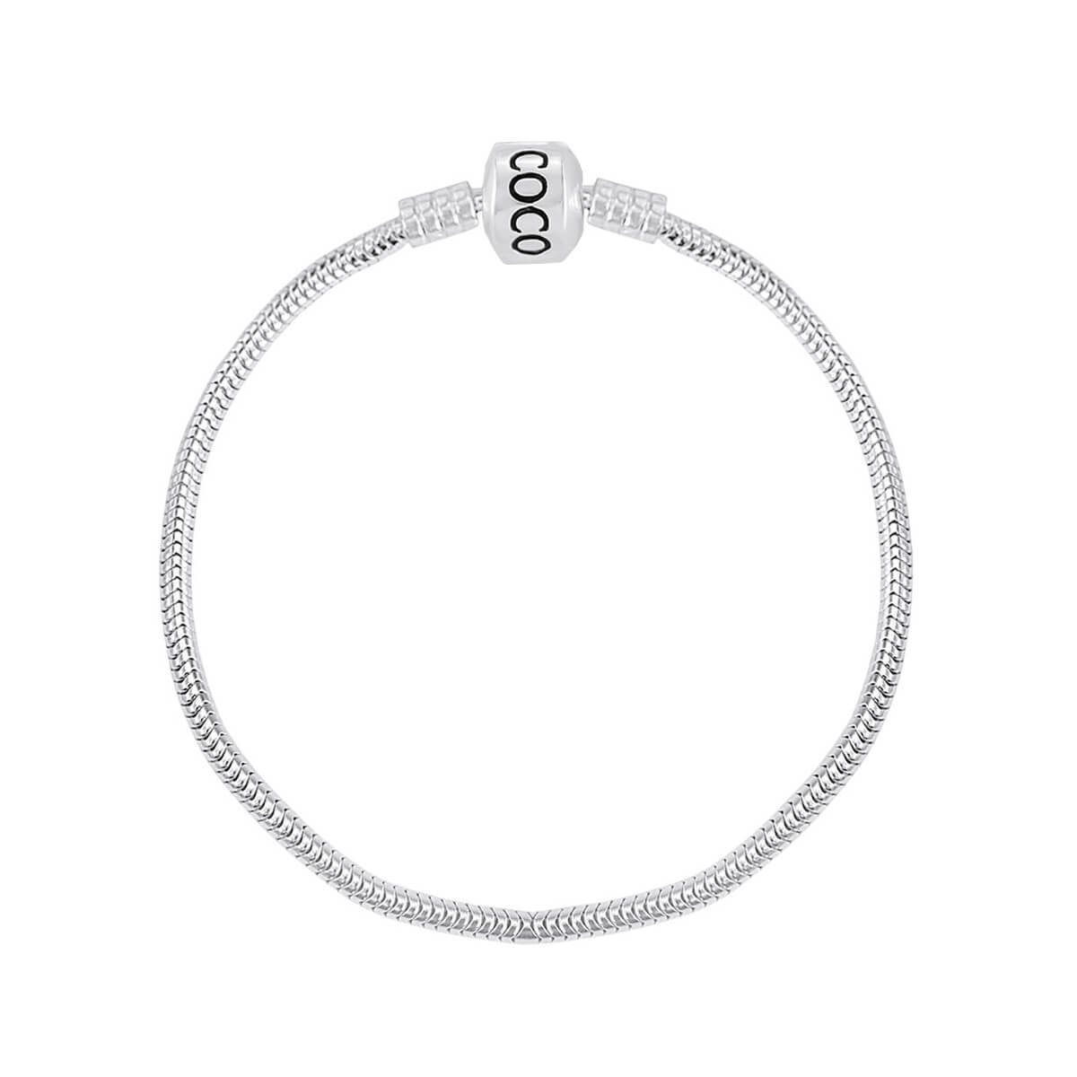 Pulseira Prata 925 para Berloque ArtCoco Joias Prata 2